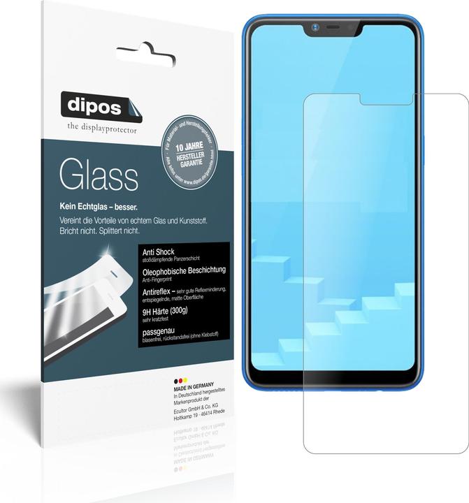 Produktbild Dipos Displayschutz Anti-Shock (2 Stück, Oppo Realme C1)