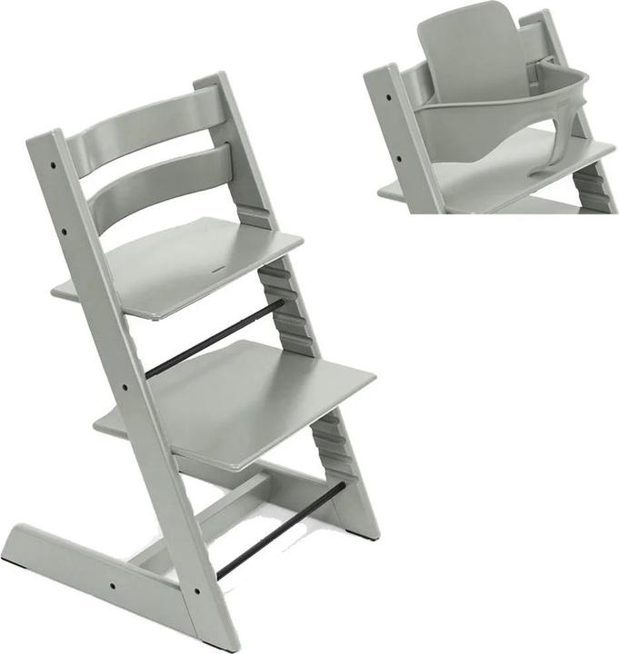 Produktbild Stokke Tripp Trapp® Bundle Hochstuhl Inkl. Baby Set Glacier (Hochstuhl)