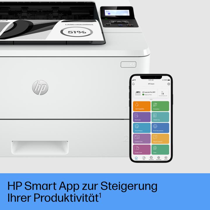 Actual product image HP LaserJet Pro 4002dw (Laser, Black and white)