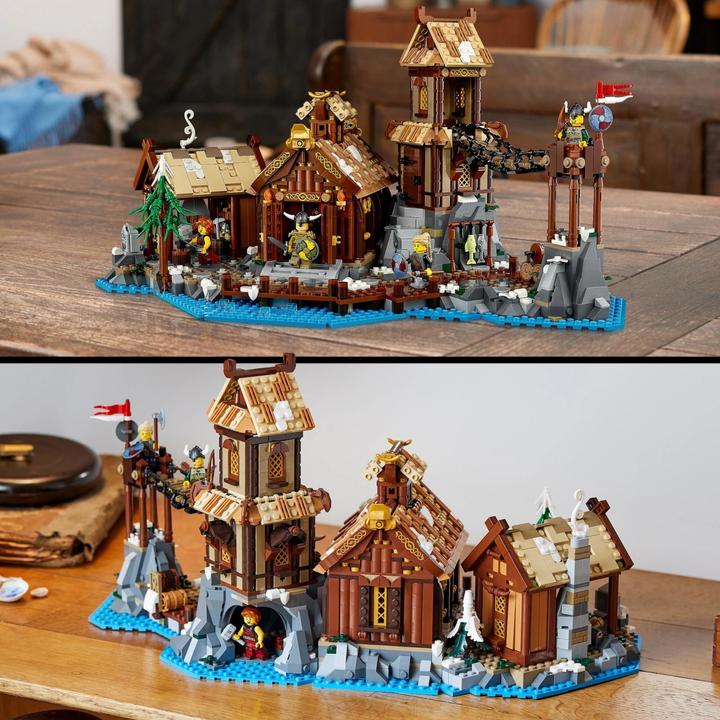 Immagine prodotto LEGO Idee Villaggio Vichingo (21343, LEGO Ideas, Set LEGO rari)