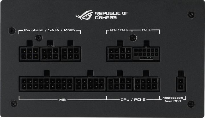 Actual product image ASUS PSU ROG STRIX 850W Gold Aura Edition (850 W)