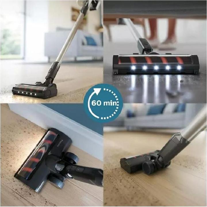 Actual product image Philips Cordless hand and stick vacuum cleaner XC3131/01 Blue/Black