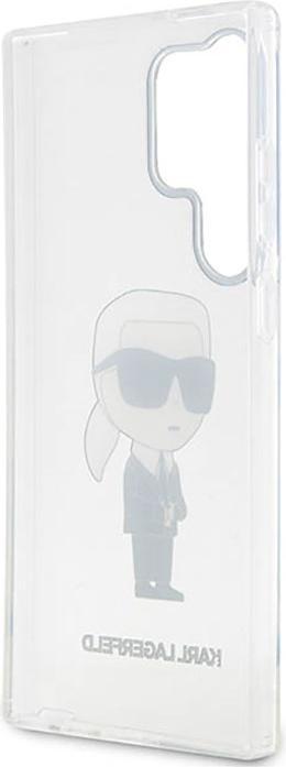 Image du produit Karl Lagerfeld KLHCS23LHNIKTCT S23 Ultra S918 étui rigide transparent Ikonik (Samsung Galaxy S23 Ultra)