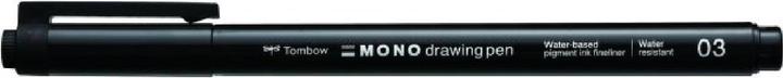 Actual product image Tombow Mono Drawing Pen (Black, 1 x)