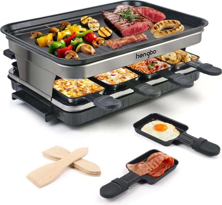 Actual product image HengBo Raclette Grill, 8 persons