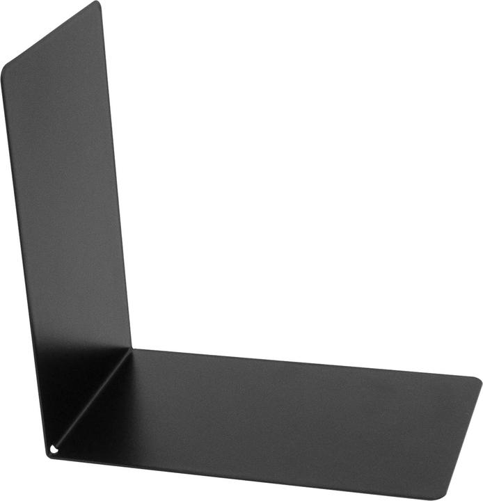 Productafbeelding Idena Boekensteunen metaal 14x14x8.5cm zwart 4st
