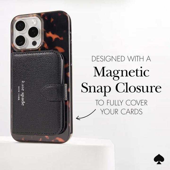 Produktbild Kate Spade Morgan MagSafe Wallet – Magnetische Geldbörse (Schwarz)