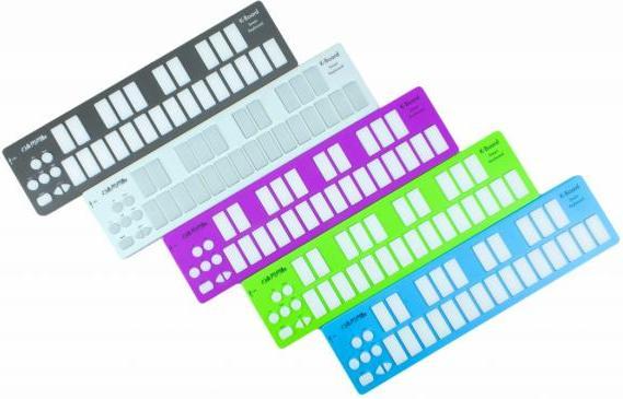 Actual product image Keith McMillen K-Board MIDI Controller Orchid (Keyboards)