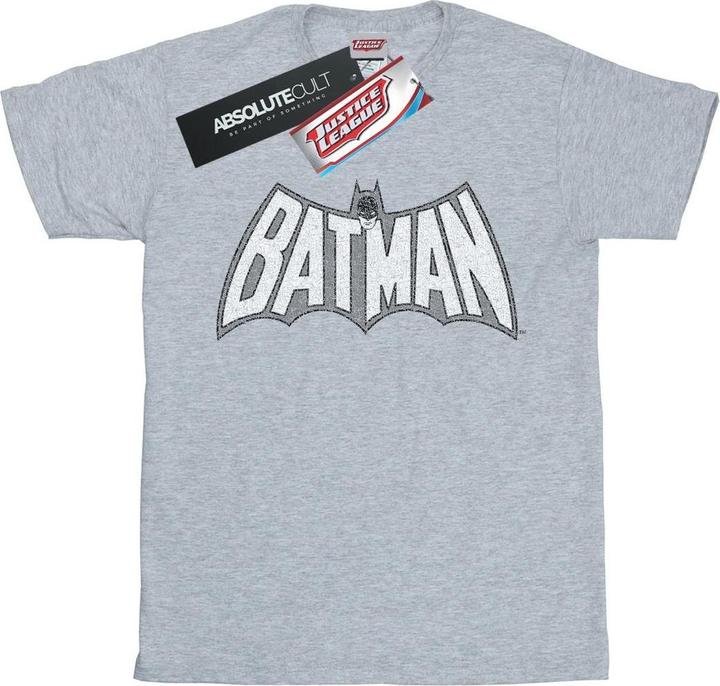 Batman Retro Crackle Logo TShirt (XXL)