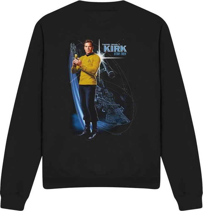 Immagine prodotto Galactic Felpa Capitano Kirk Adulto Unisex (L)