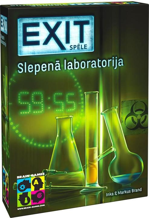 Brain Games EXiT Spēle - Slepenā Laboratorija