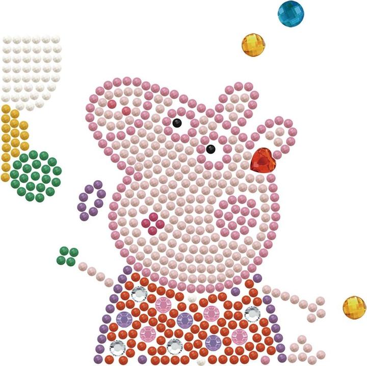 Actual product image Diamond Dotz Diamond Painting Peppa Pig Soap Bubbles