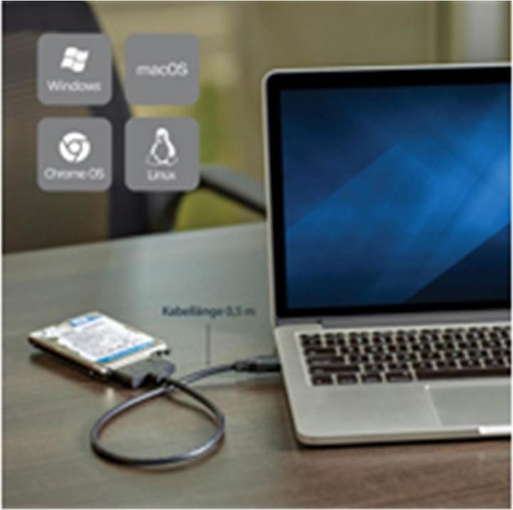 Produktbild StarTech Adapter USB 3.0 auf 2.5" SATA III