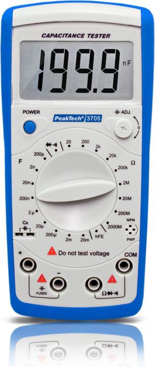 Actual product image Peaktech P 3705 Resistance and capacitance tester