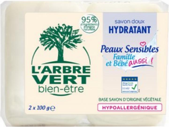 L'arbre vert Öko Seife Empfindliche Haut Französisch (Seifenlotion)