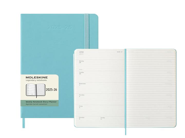 Produktbild Moleskine Wochen-Notizkalender (13 x 21 cm, Englisch)