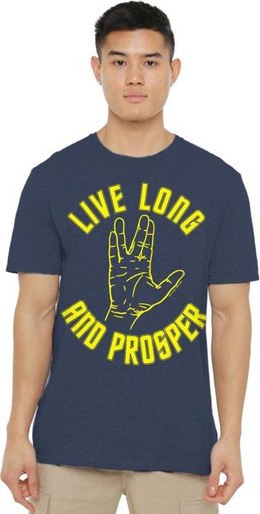 Actual product image Unisex Adult Live Long Hand T-Shirt (L)