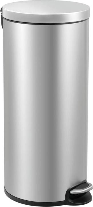 EKO Treteimer Serene Tretmülleimer Edelstahl matt 30 L mit gedämpftem Deckel und Inneneimer, stilvo (30 l)