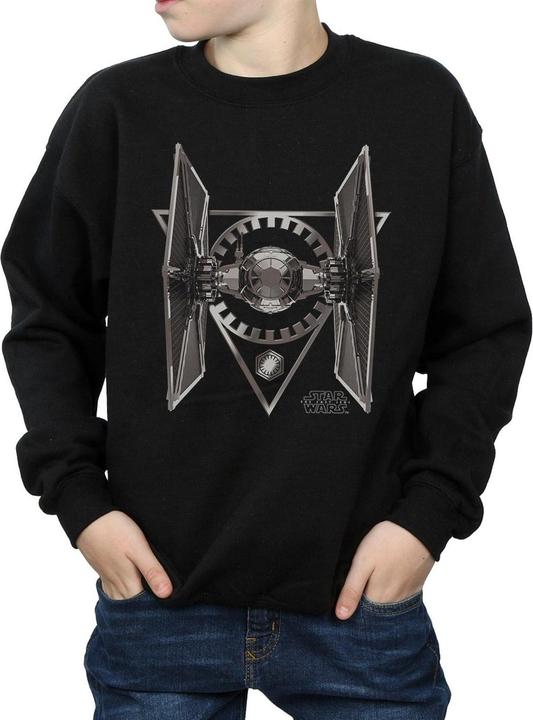 Actual product image Star Wars Boys The Last Jedi TIE Fighter Sweatshirt (128)