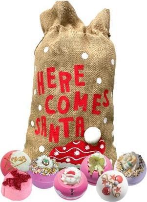 Bomb Cosmetics Here Comes Santa Gift Set (Make up set)