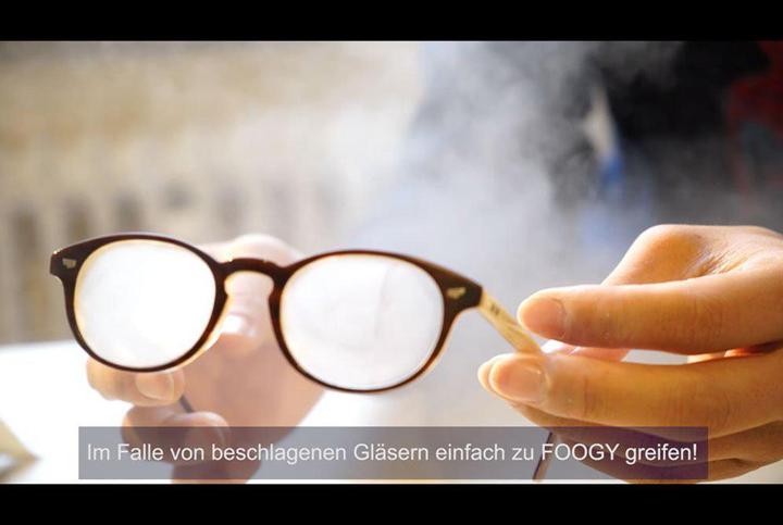 Actual product image Foogy Anti-fogging and cleaning cloth
