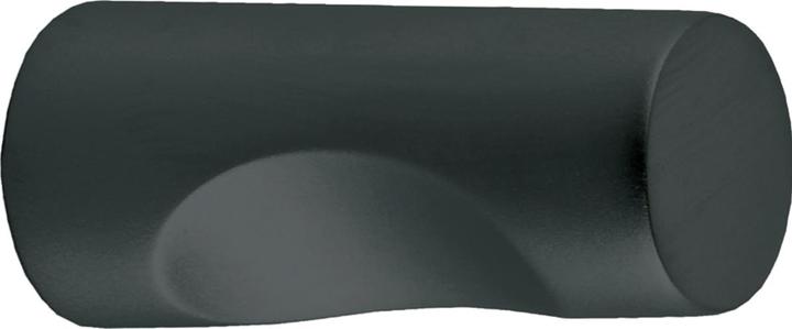 Actual product image Hettich Knopf Almus, H 23mm, Schwarz matt