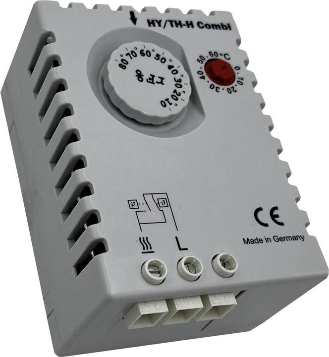 Actual product image Rose Lm Control cabinet heating-hygro-thermostat combination HY/TH Combi 230 V/AC 1 NO, 1 NC