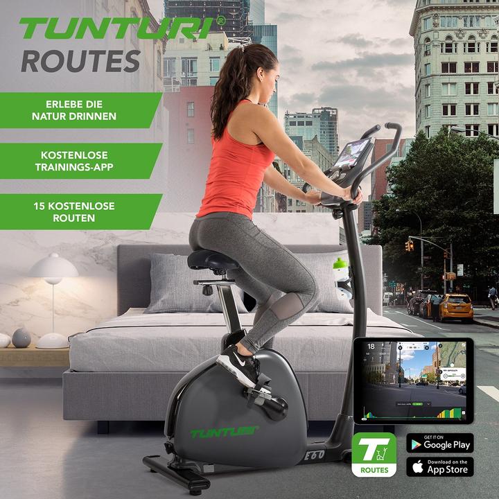 Actual product image Tunturi Ergometer Fahrrad Bike Performance E60