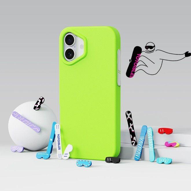 Immagine prodotto Yoyoisles Air Tec Series EVA Softcase Hülle (Apple iPhone 16 Plus)