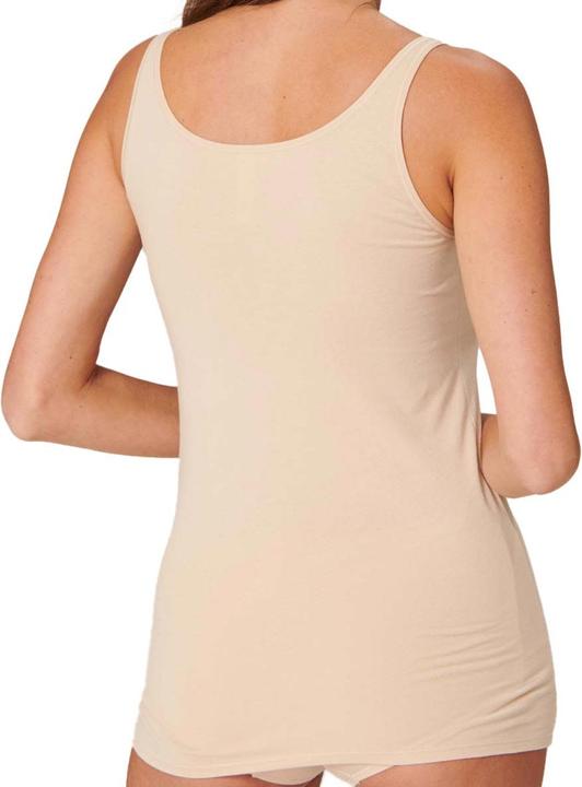 Actual product image Schiesser Pack of 4 95/5 Organic Strap Top (48, 4XL)