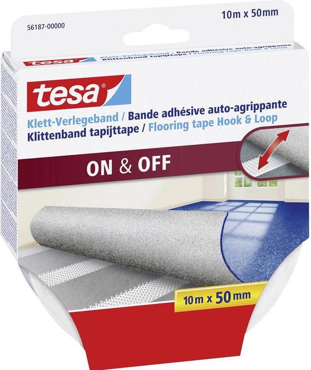 Image du produit tesa Bande de pose Velcro (50 mm)