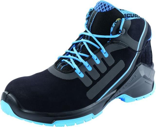 Steitz Secura Schnürstiefel schwarz/blau VD PRO 1800 SF ESD, S3 NB, EU-Schuhgrösse: 40 (S3, 40)