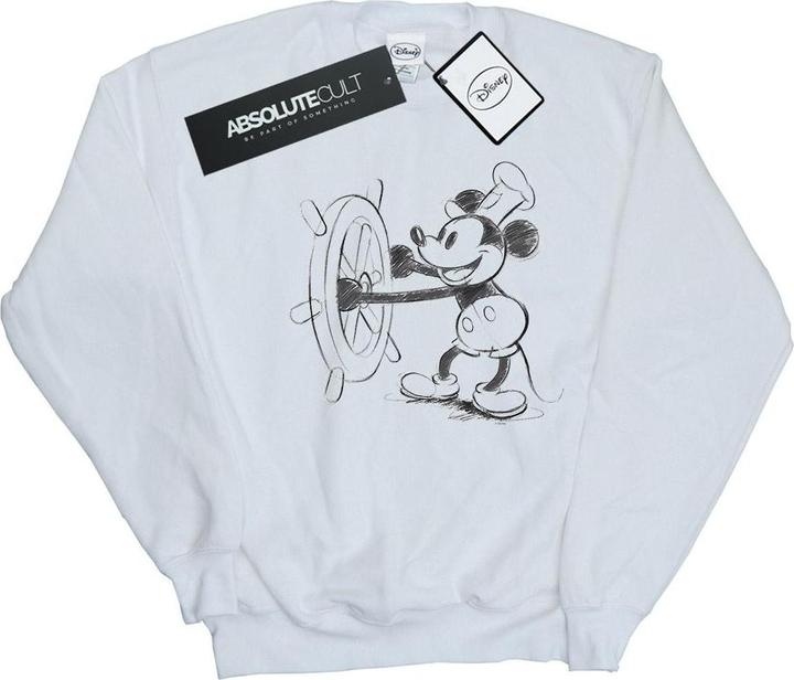 Immagine prodotto Disney Mickey Mouse Steamboat Sketch Felpa Ragazze (116)