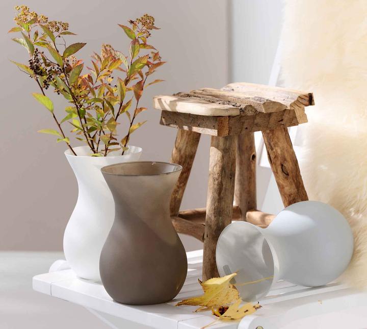 Produktbild Ritzenhoff & Breker Blumenvase "ANNALENA", braun-matt (1 x, 12 x 12 x 18 cm)