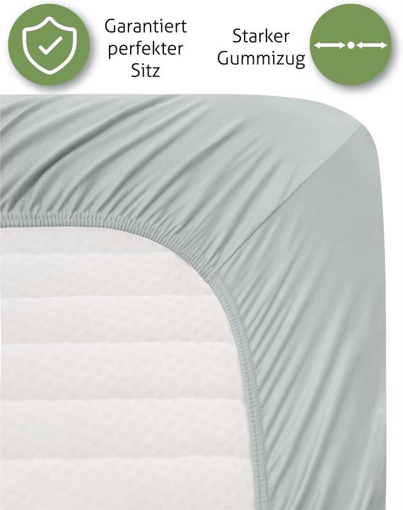 Actual product image Aspero Bamboo fitted sheet Macau (140-160 x 200 cm)