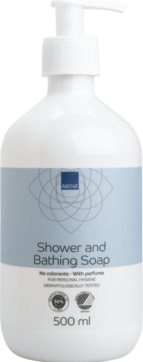 Image du produit Abena Dusch- und Badeseife, leicht parfümiert, 500 ml (Savon liquide, 500 ml)