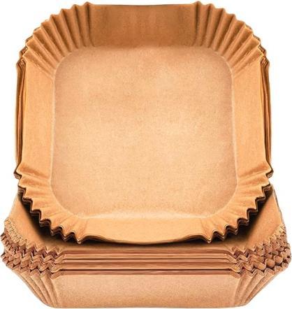 Stock Scandinavian Collection - Airfryer paper moulds, square - 100 pcs