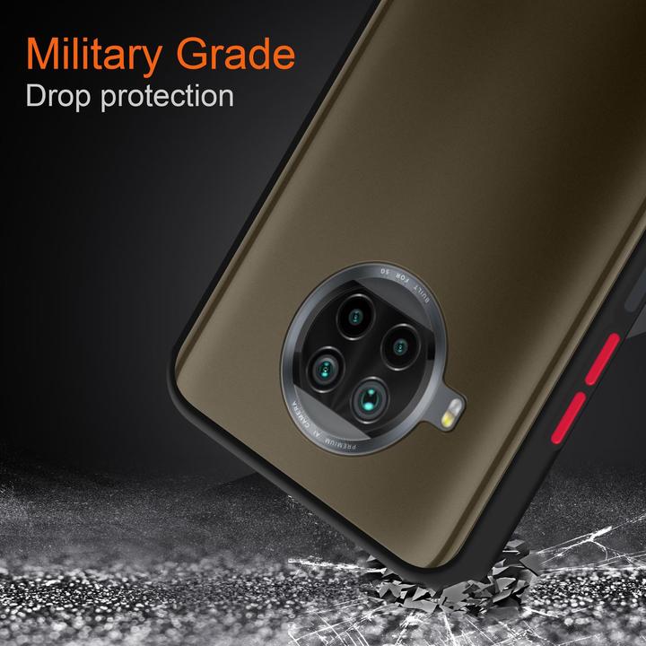 Actual product image Cadorabo Hybrid Matt Cover (Mi 10T Lite)