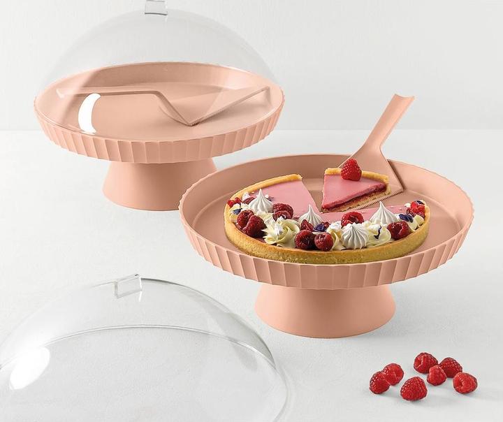 Produktbild Blim Plus Schale auf Fuss Agora mit Haube und Kuchenheber ø 30 cm