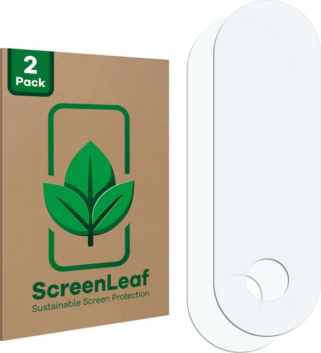 Actual product image ScreenLeaf Protective film sustainable screen protector screen protector film clear transparent