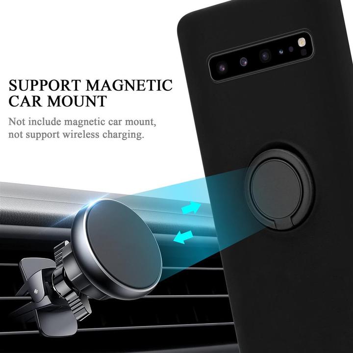 Image du produit Cadorabo TPU Liquid Ring Silicone Case Cover (Samsung Galaxy S10 5G)