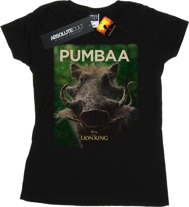 Immagine prodotto Disney The Lion King Movie Pumbaa Poster Maglietta Donna (XXL)