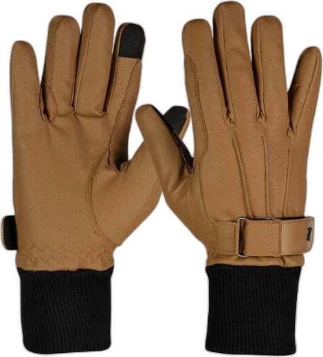 Horze Reithandschuhe aus Pu-Leder mit Fleecefutter (6)