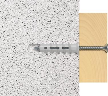 Actual product image Fischer Turbo aerated concrete dowel FTP K 4 K (4) (4 pcs.)