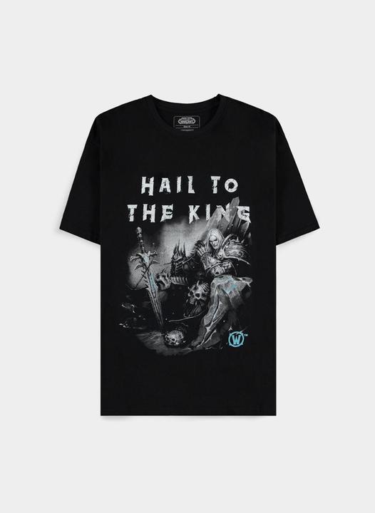 Produktbild Difuzed World Of Warcraft - Hail To The King Men's Short Sleeved T-shirt - L (L)