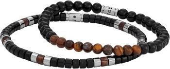 Produktbild Fossil Stylish set of men's beaded bracelets JGFTSET1064