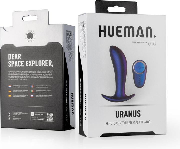 Actual product image Hueman Uranus Anal Vibrator