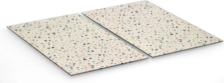 Image du produit Zeller Present Kit de plaques de recouvrement/découpe pour cuisinière "Terrazzo