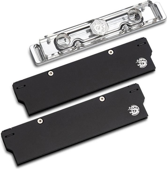 Produktbild Bitspower Arbeitsspeicherkühler, DDR5, transparent doppelseitig - 2 DIMMS