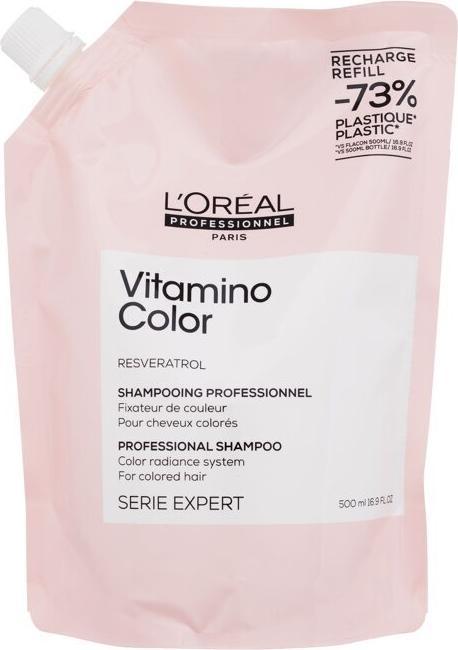 L'Oréal Professionnel Serie Expert Vitamino Color Refill (500 ml, Flüssiges Shampoo)